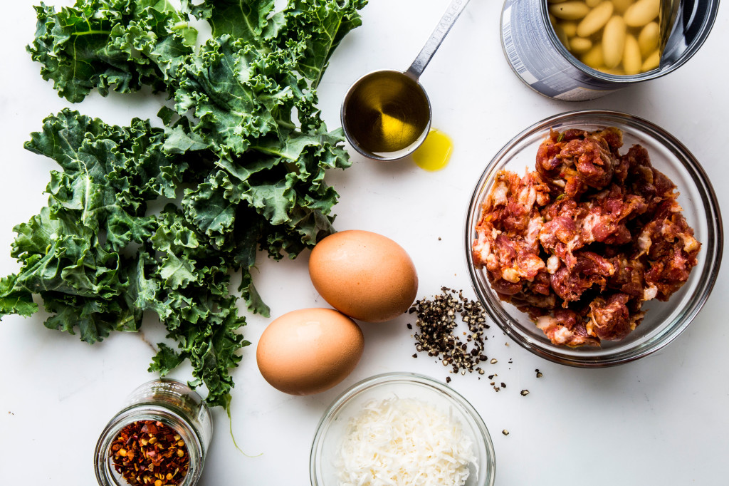 sausage-white-bean-egg-skillet-mise-en-place-1024x682