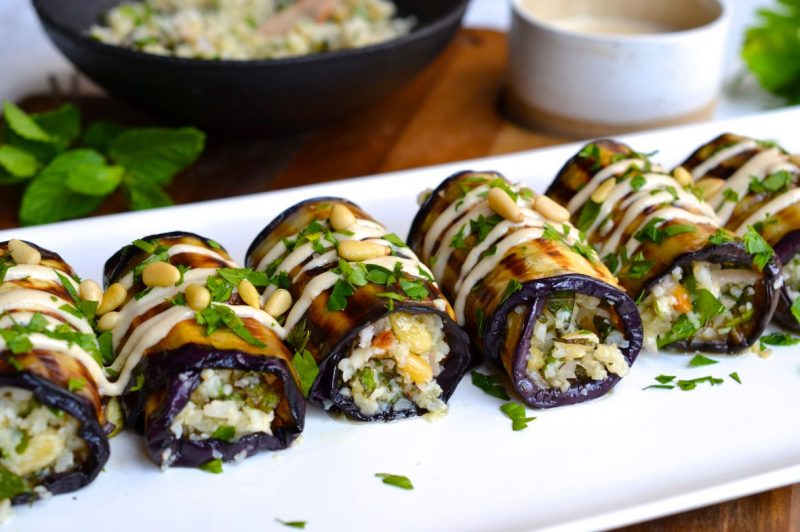 Plant Base Roulade eggplant roulades ~ - Sous Salt